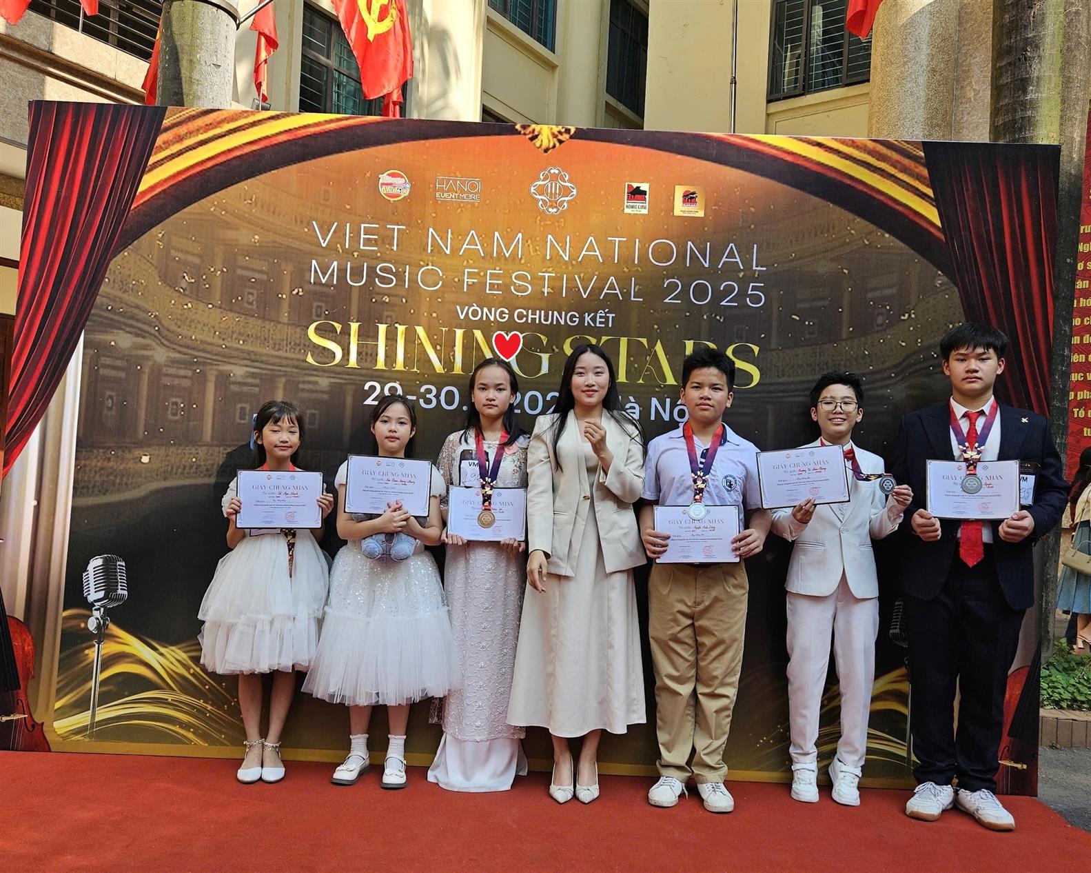 Huy Chương Đồng cấp Quốc gia tại VietNam National Music Festival