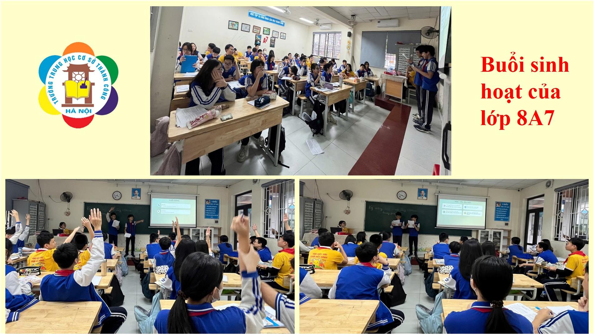 Cùng 8A7 xây những giá trị gia đình tốt đẹp qua kỹ năng sống