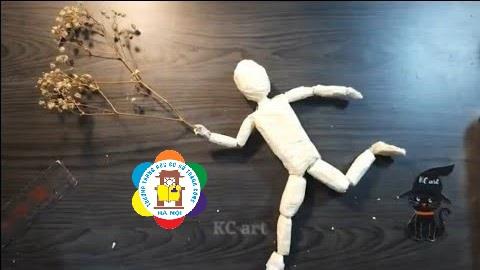 Dây thép mà cũng làm nên nghệ thuật? Có chứ, có ở trong tiết Mỹ thuật lớp 6A chúng mình đấy!