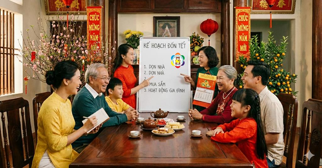 Lập kế hoạch đón Tết - gắn kết yêu thương