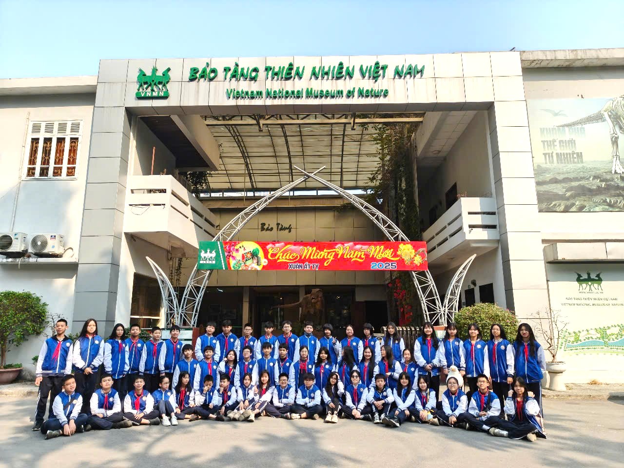 Hành trình khám phá kỳ diệu của team 7A3 trường THCS Thành Công tại Bảo tàng thiên nhiên Việt Nam