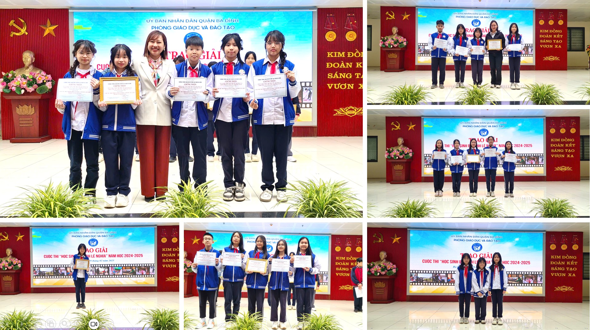 Học sinh THCS Thành Công tỏa sáng tại cuộc thi "Học sinh Ba Đình lễ nghĩa"