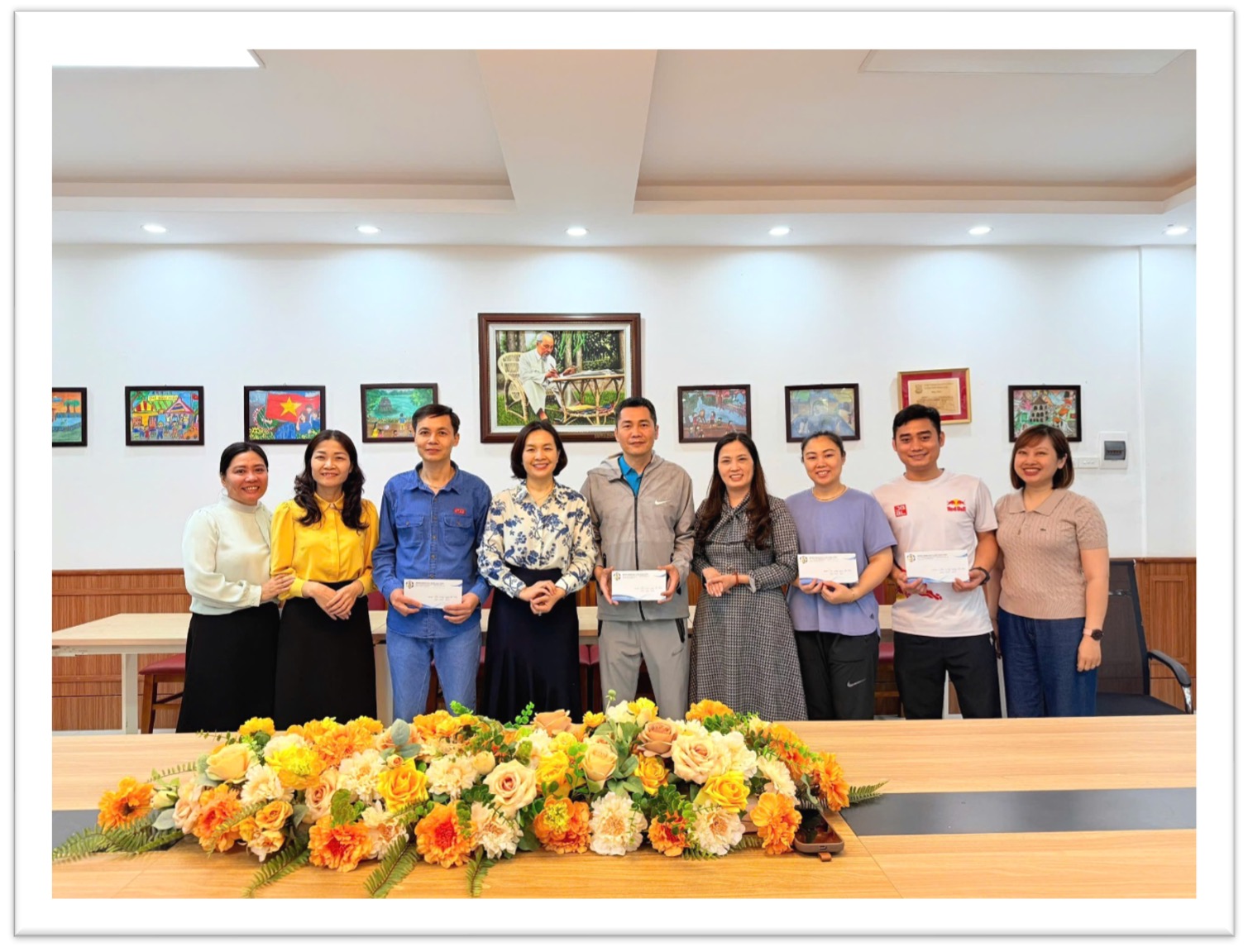 Chúc mừng những người giữ lửa phong trào thể dục thể thao trường THCS Thành Công nhân Ngày thể thao 27/3