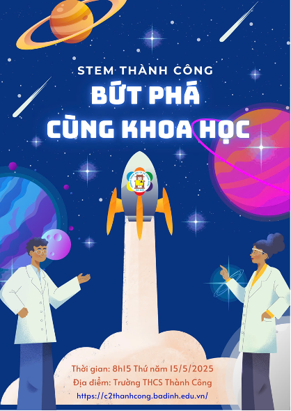 Bạn đã sẵn sàng chưa? Ngày hội STEM Thành Công sắp bắt đầu!