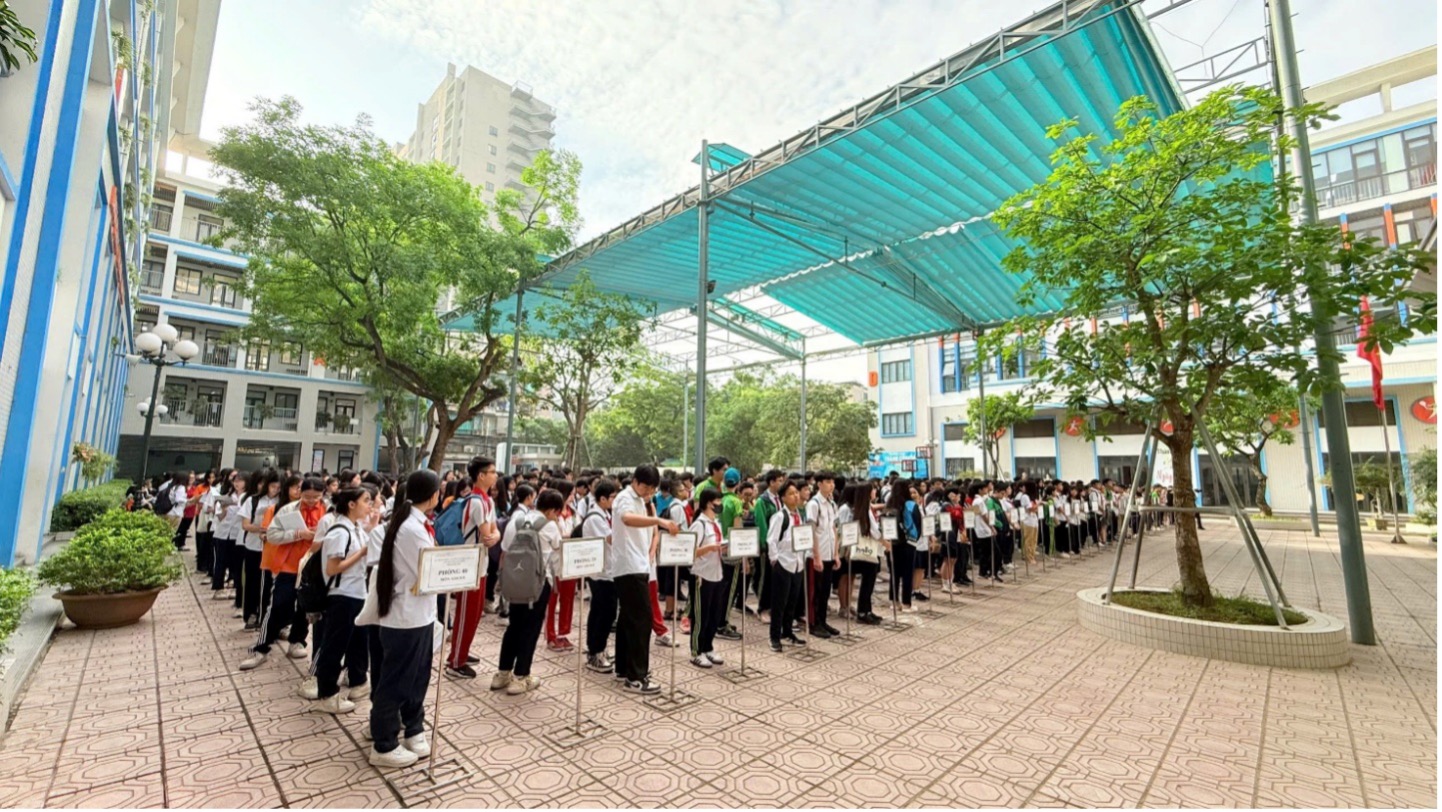 Chu đáo – An toàn – Hiệu quả: Trường THCS Thành Công đồng hành cùng kỳ thi Olympic các môn văn hoá lớp 6, 7, 8 cấp quận Ba Đình