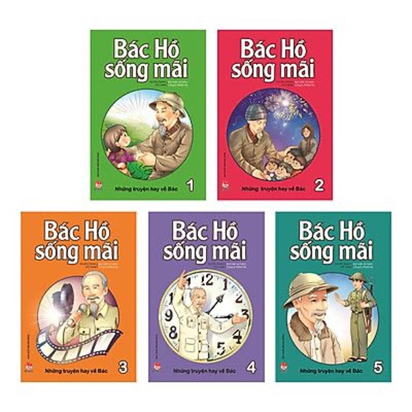 GIỚI THIỆU SÁCH THÁNG 5/2025 - Cuốn sách: “Bác Hồ sống mãi”