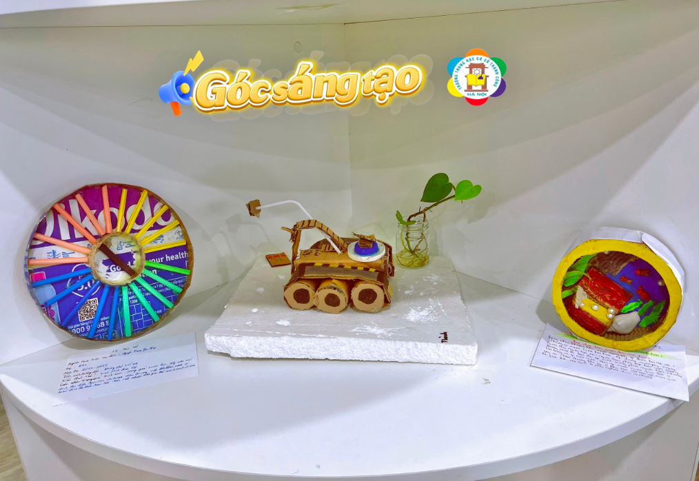 GÓC thư viện, SÁNG ý tưởng, cùng nhau TẠO nên những điều đáng yêu
