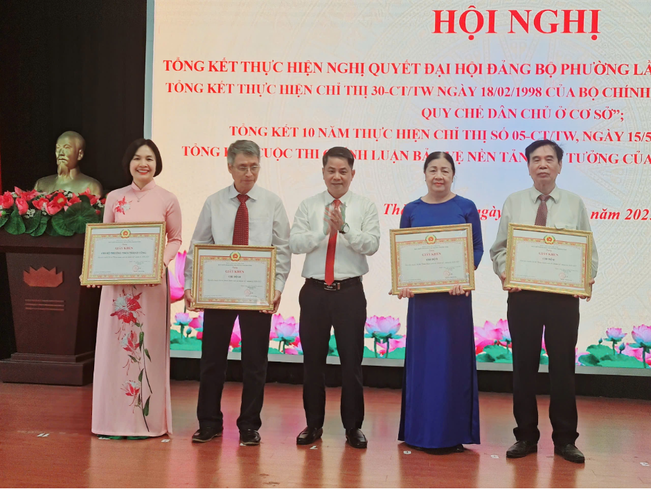 Trường THCS Thành Công – Gương sáng trong công tác Đảng