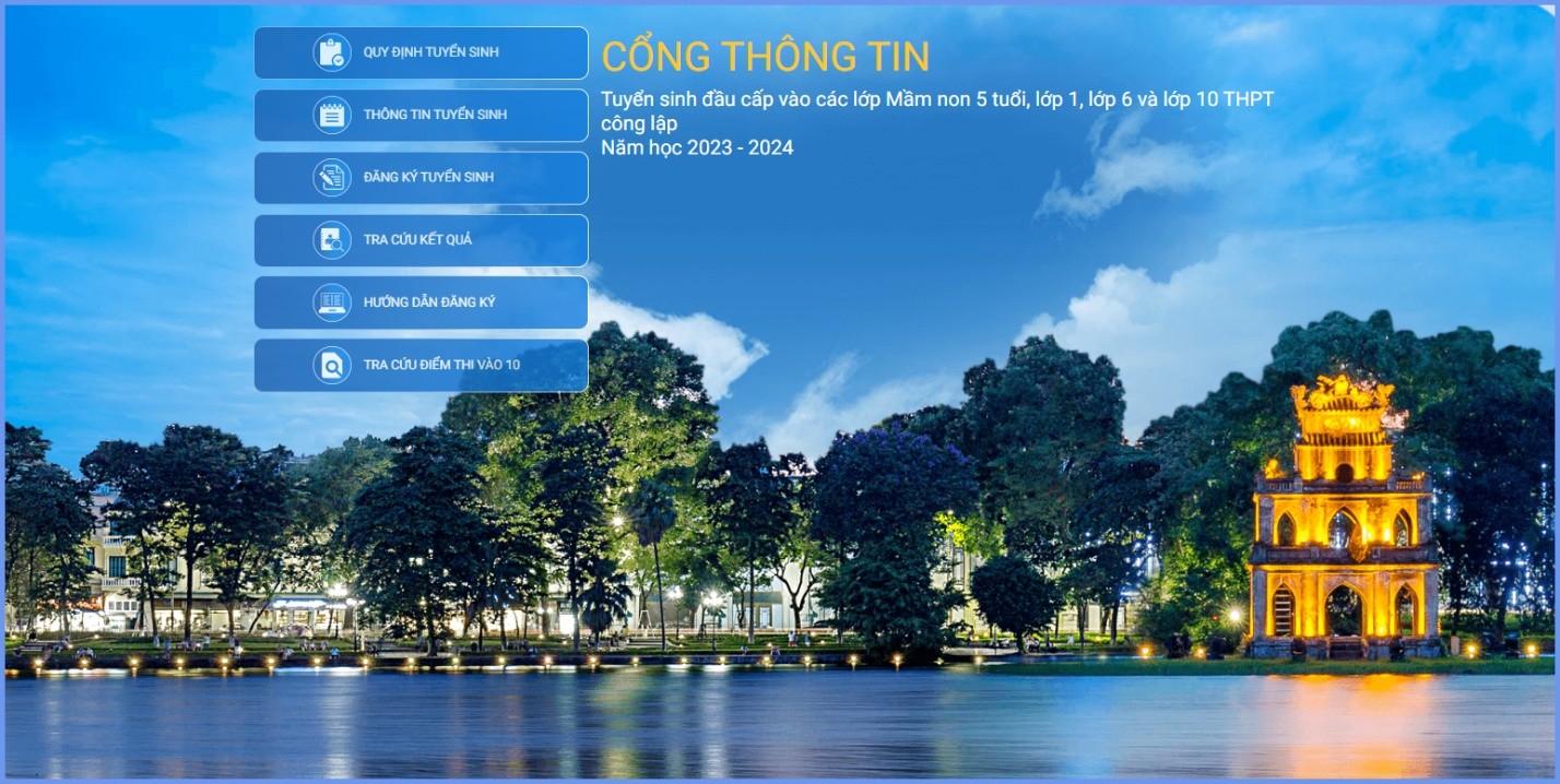 HƯỚNG DẪN ĐĂNG KÝ TUYỂN SINH ĐẦU CẤP VÀO LỚP 6
