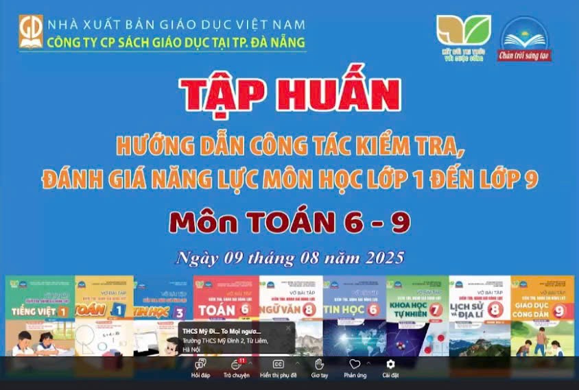 Môn Toán- Sẵn sàng cho hành trình đổi mới và sáng tạo