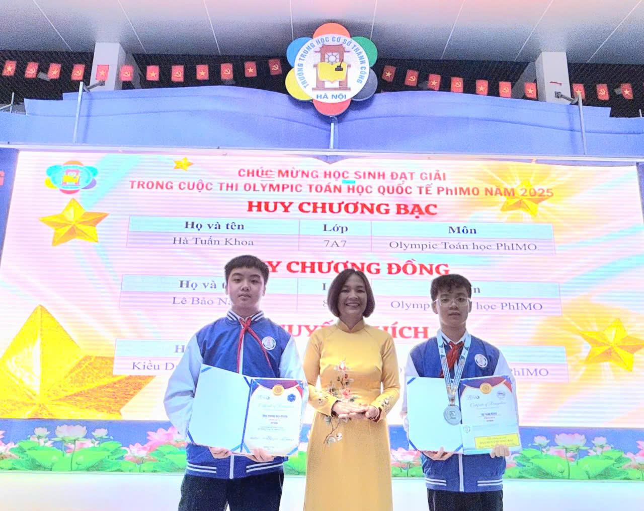 Niềm tự hào học sinh Việt tại Olympic Toán học quốc tế PhIMO
