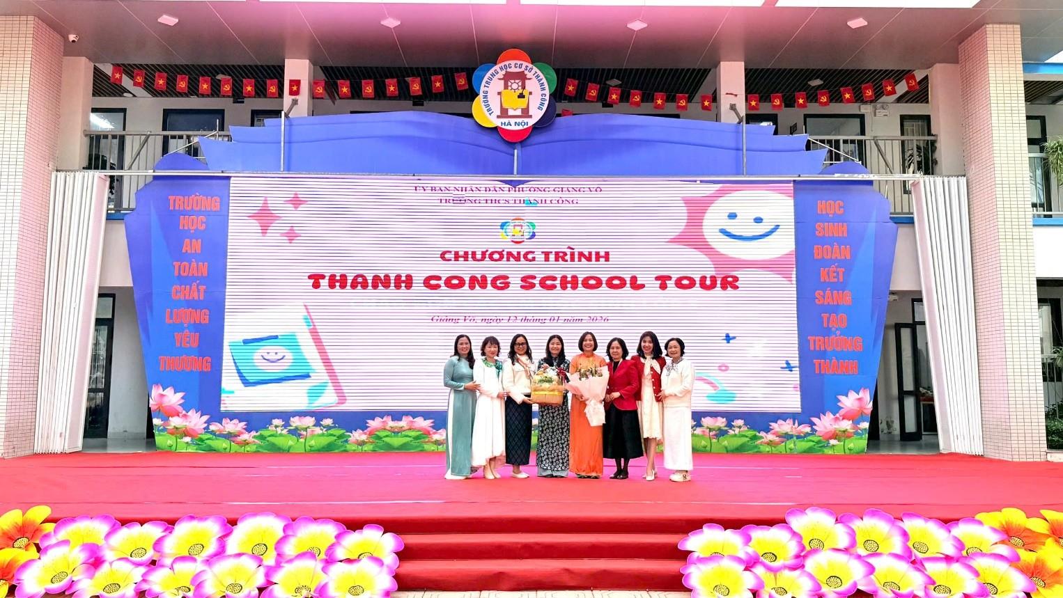 “Thanh Cong School tour – 2026”: Đến để trải nghiệm, thấy để ước mơ