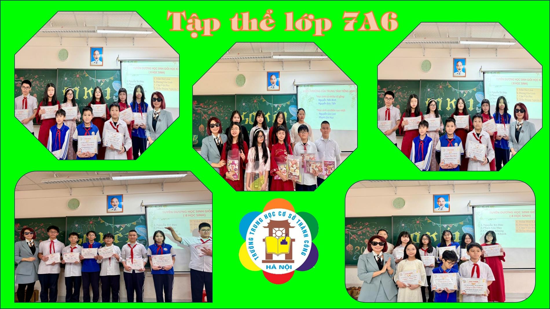 Buổi sơ kết học kì I ý nghĩa của Chi đội 7A6