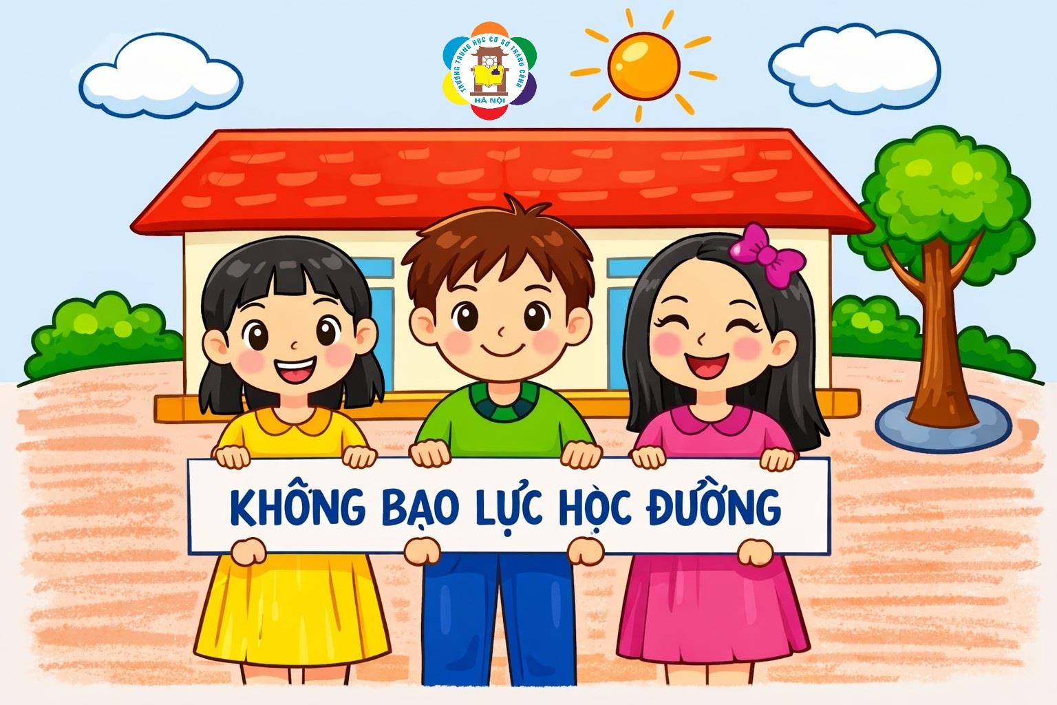 Nói không với bạo lực học đường