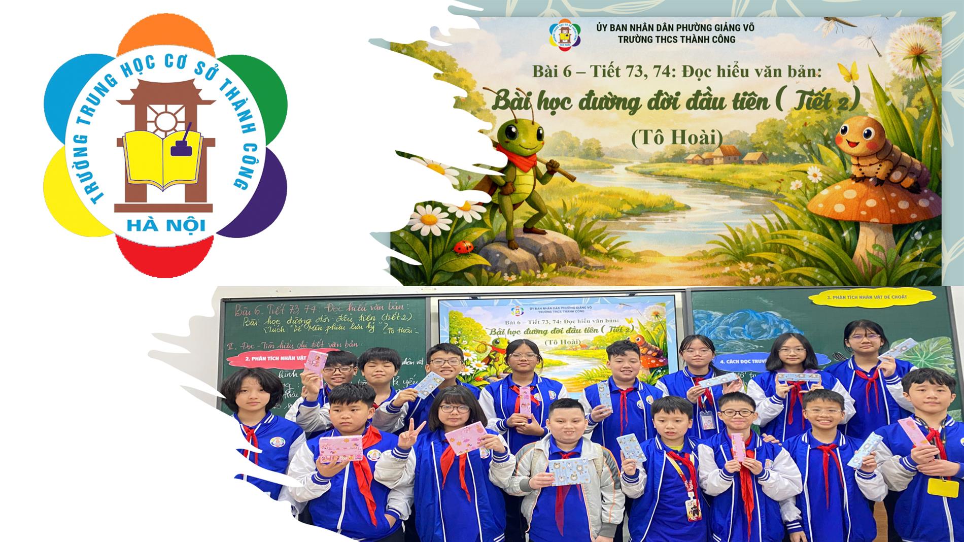 Tiết học “Bài học đường đời đầu tiên” – Khi trang văn dạy chúng em cách ứng xử