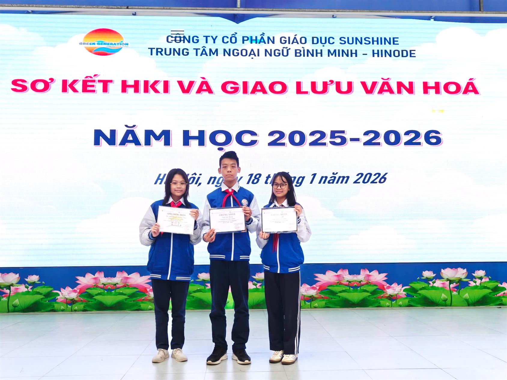 Chi đội 8A3 toả sáng niềm đam mê tiếng Nhật