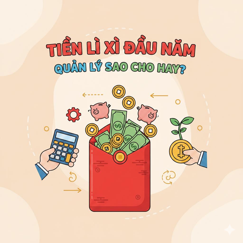 Tiền lì xì đầu năm – quản lý sao cho hay?