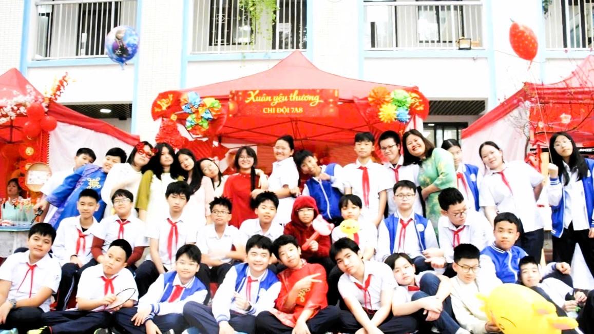 Xuân gõ cửa trại nhỏ – Dấu ấn trại chào Xuân của chi đội 7a8