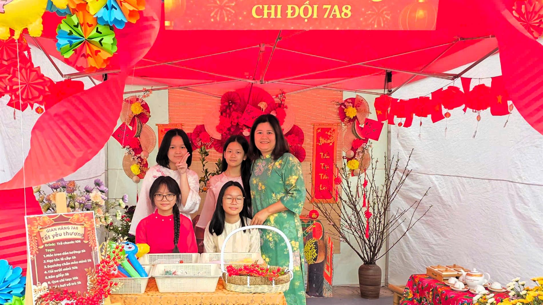 Hành trình chuẩn bị “Hội trại Xuân” của lớp 7A8