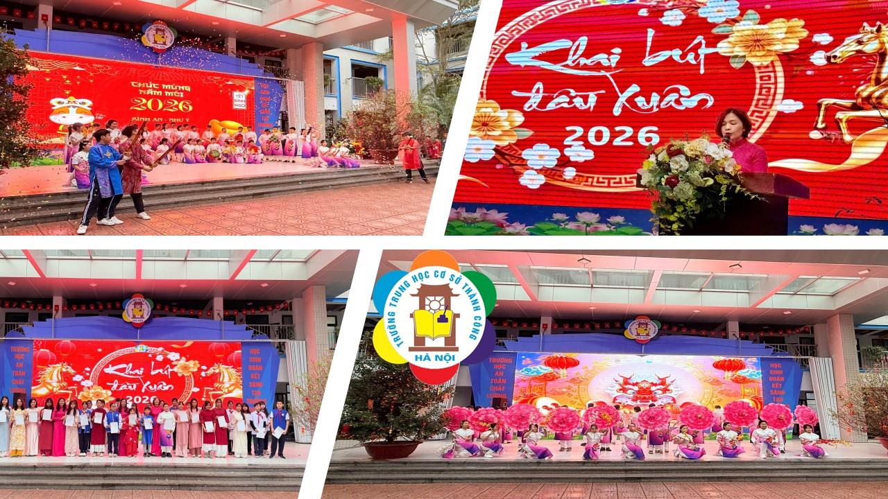 Khi mùa xuân gõ cửa ngôi trường