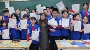 Khai bút đầu xuân – Lớp 6A7 gửi gắm ước vọng về một năm mới rực rỡ