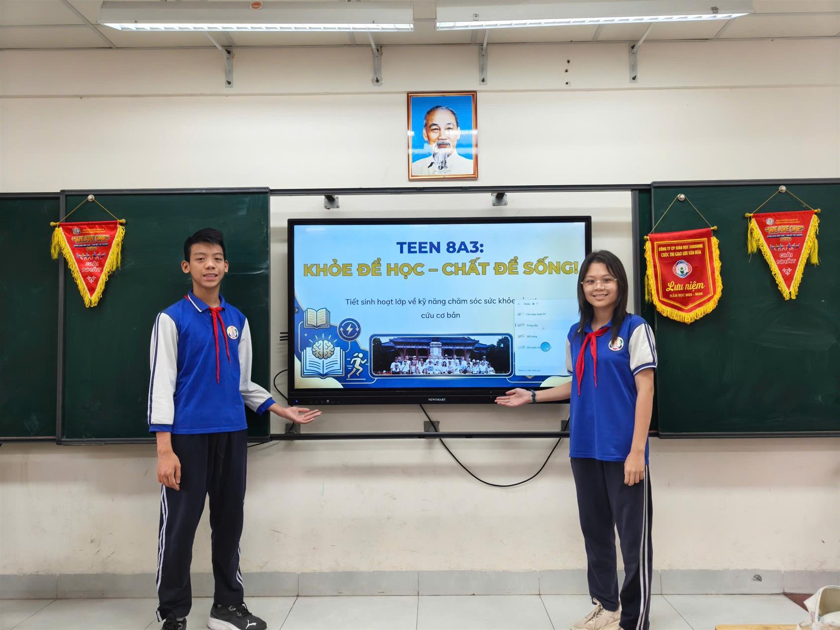 Teen 8A3: Khỏe để học - Chất để sống