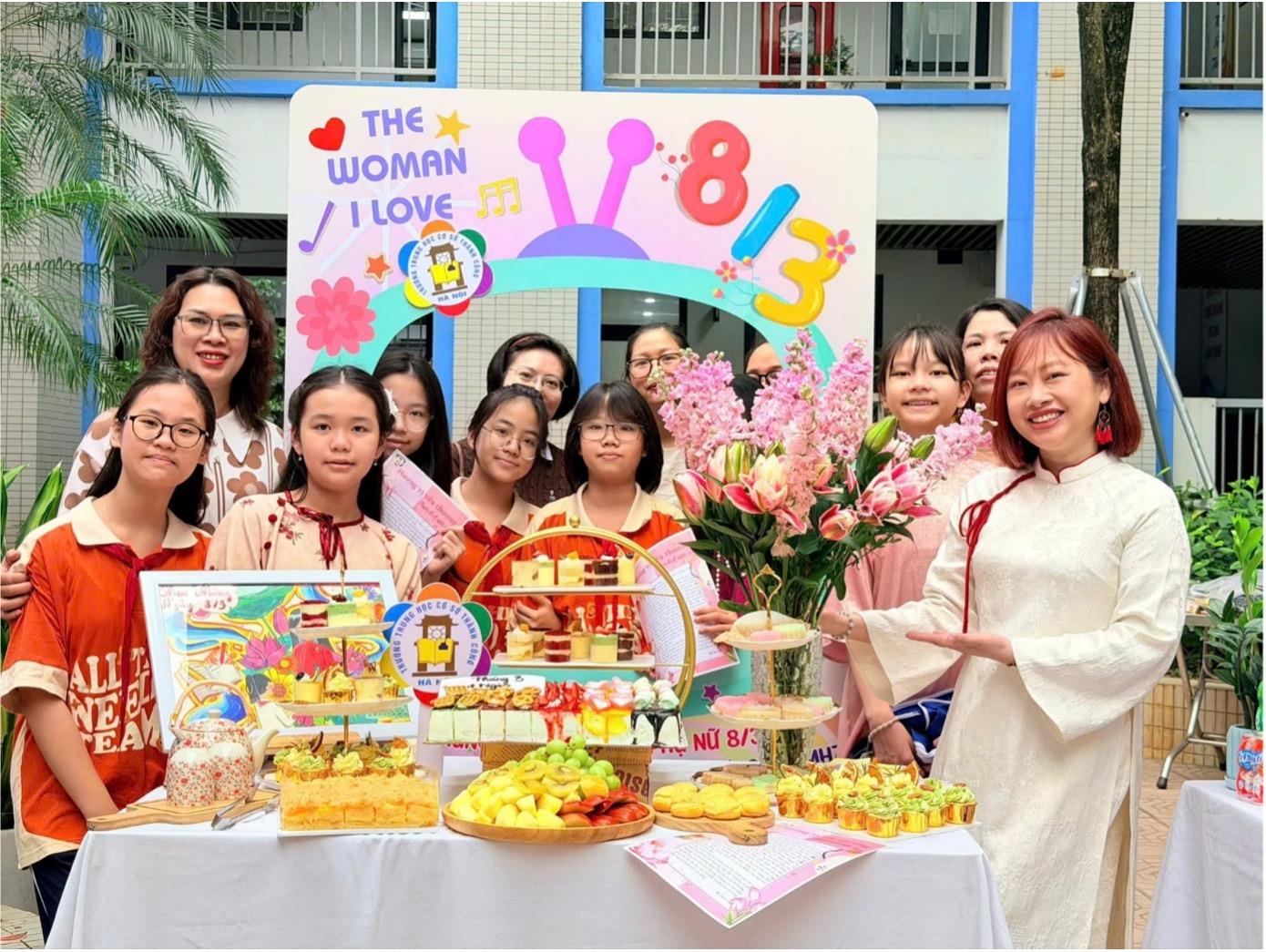 “Hương vị yêu thương” – Bàn tiệc ngọt đầy ý nghĩa của lớp 6A