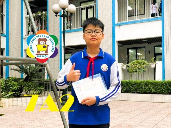 Diệp Vũ Tùng Lâm – Niềm tự hào của lớp 7A2