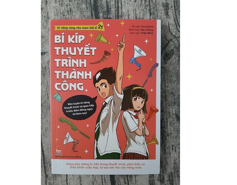Giới thiệu sách:“Bí kíp thuyết trình thành công” – Không còn nỗi lo thuyết trình