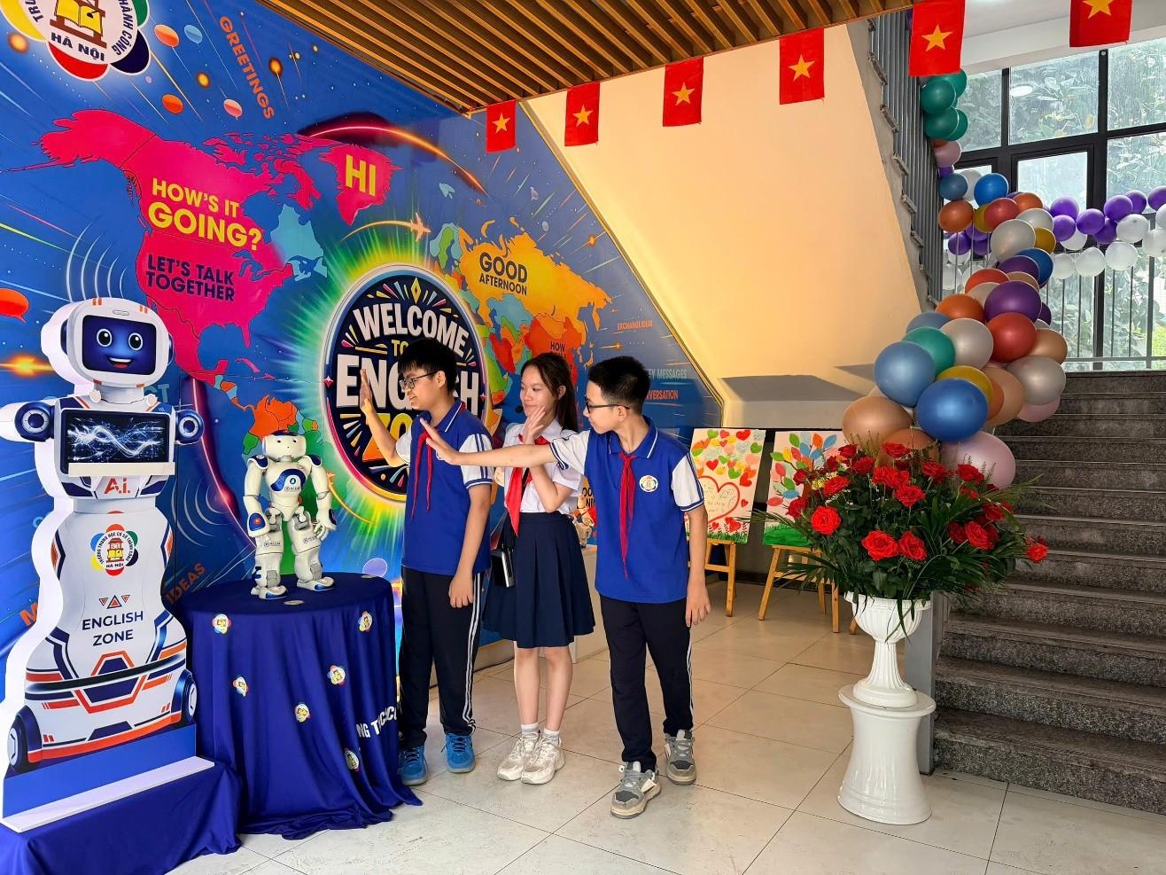 English Zone –cánh cửa mở ra thế giới tiếng Anh trong lòng trường THCS Thành Công