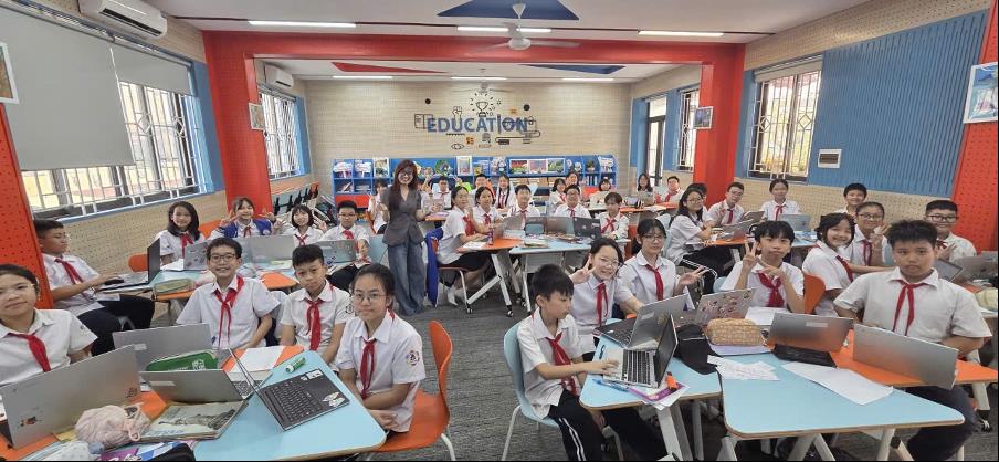 “Unlock the English World with Nova” - Tiết học tiếng Anh đầy sắc màu và cảm hứng với Nova - trợ lý học tập AI
