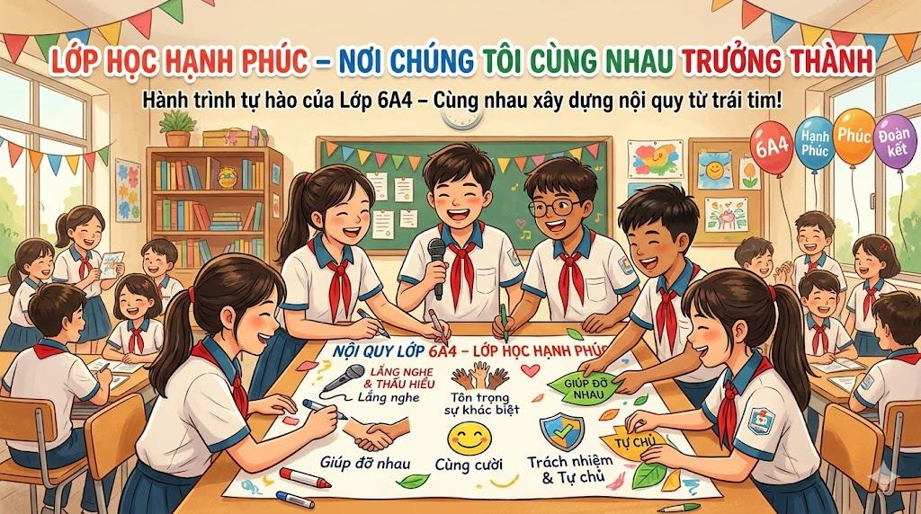 Lớp học hạnh phúc – Nơi chúng tôi cùng nhau trưởng trành.