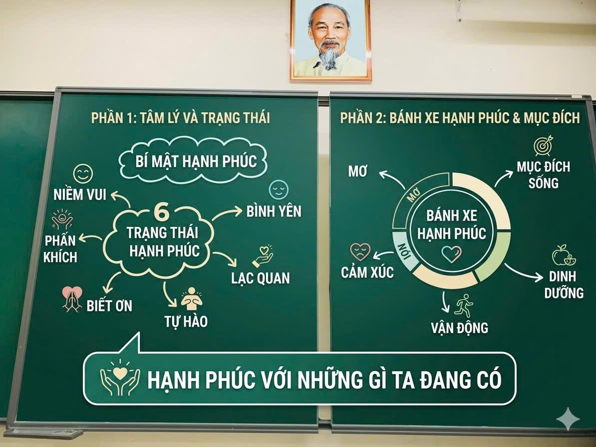 Bí mật của hạnh phúc - Tiết học đầy tiếng cười của 7A7