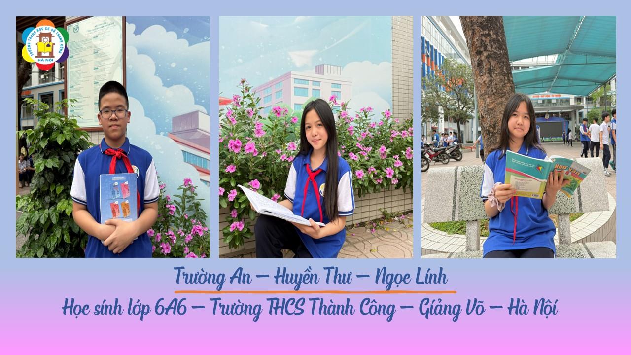 Khen thưởng các bạn học sinh đạt kết quả tốt  trong bài kiểm tra Ngữ văn của lớp 6A6