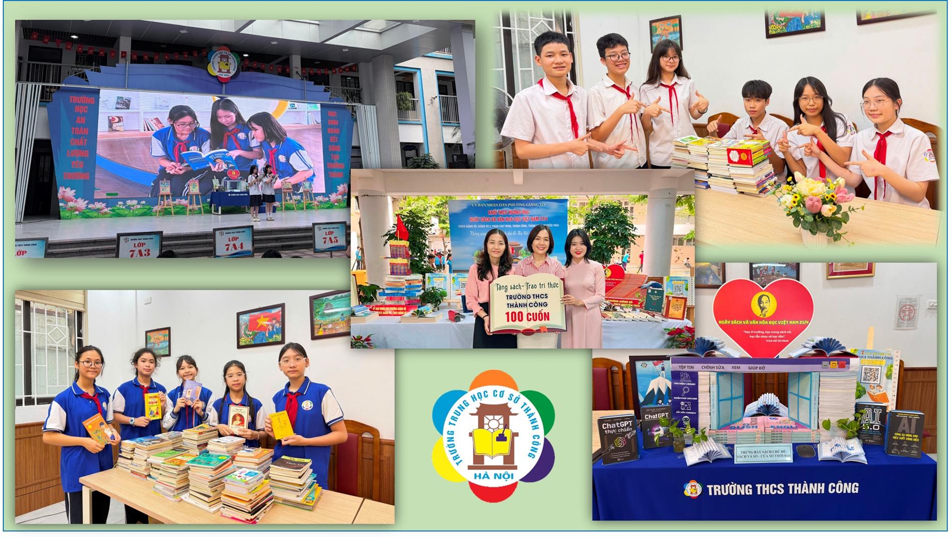 Trường THCS Thành Công: Lan toả văn hoá đọc trong kỉ nguyên số
