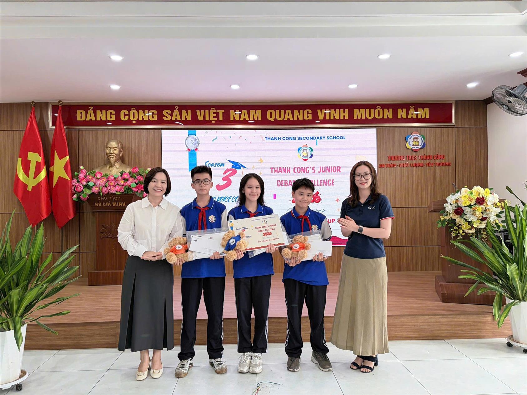 Cuộc thi Debate 2026, nơi tiếng nói học sinh được tỏa sáng