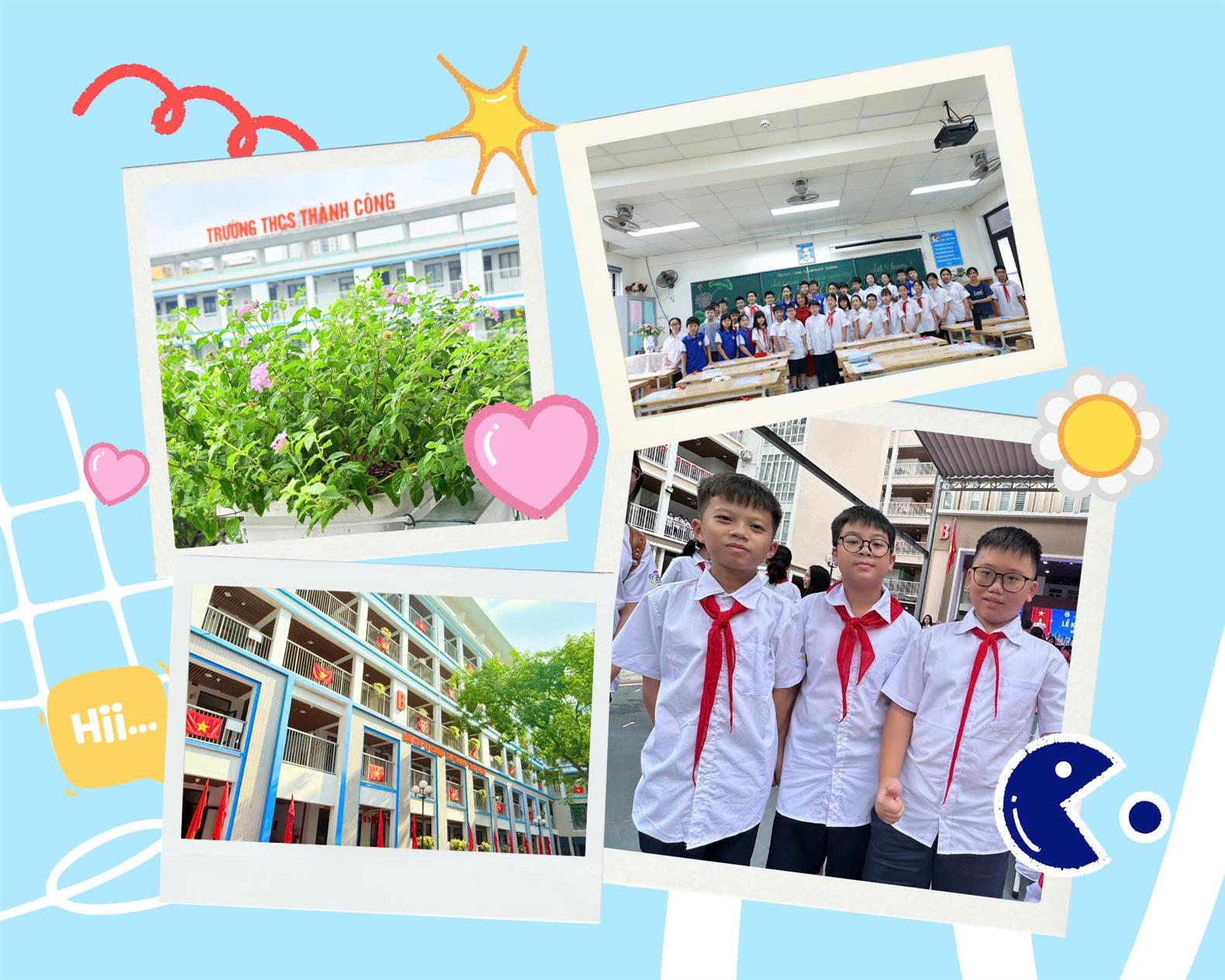 Những ngày đầu tiên dưới mái trường Thành Công