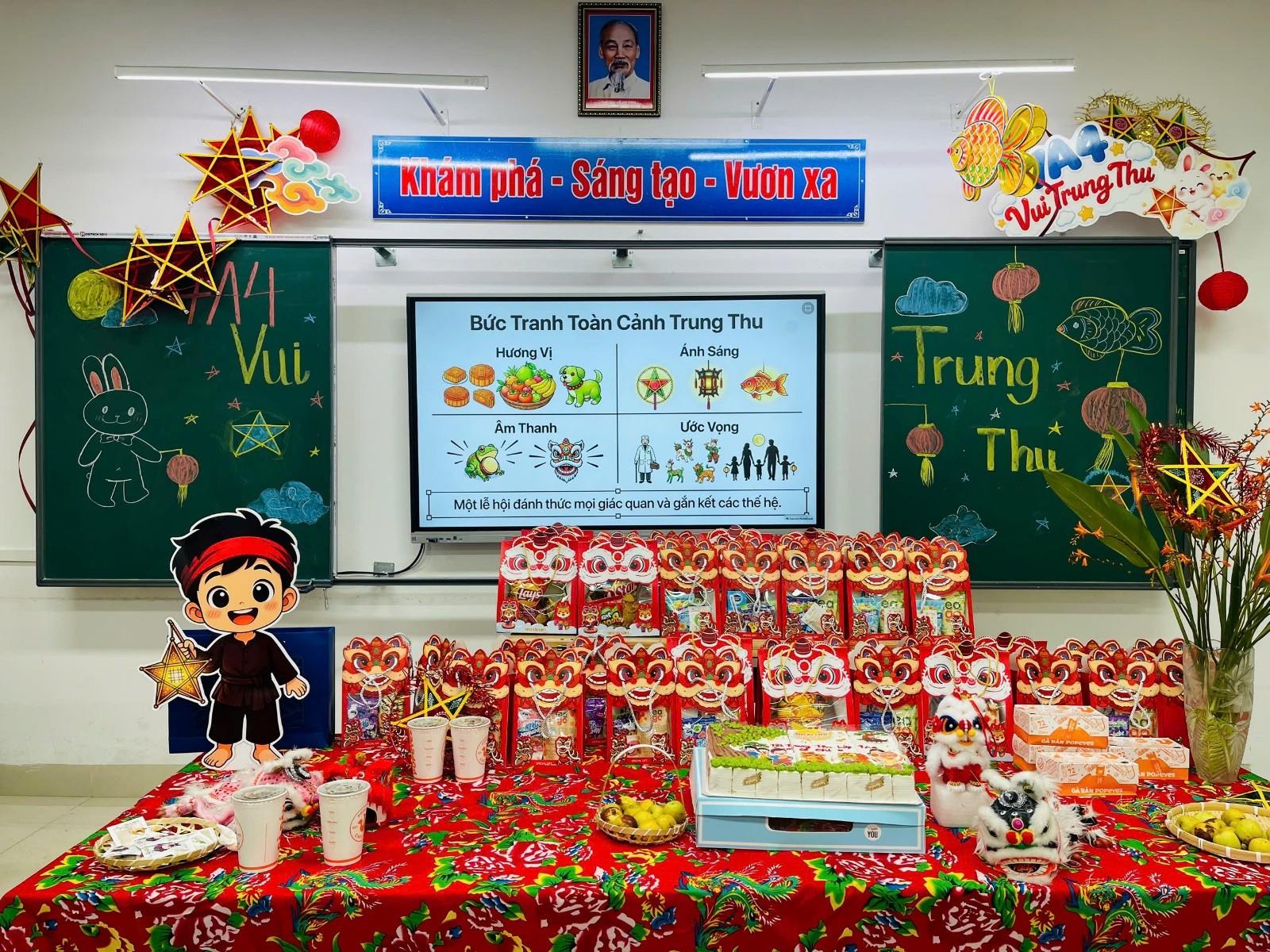 Tết Trung thu đáng nhớ dưới mái nhà thân thương A4