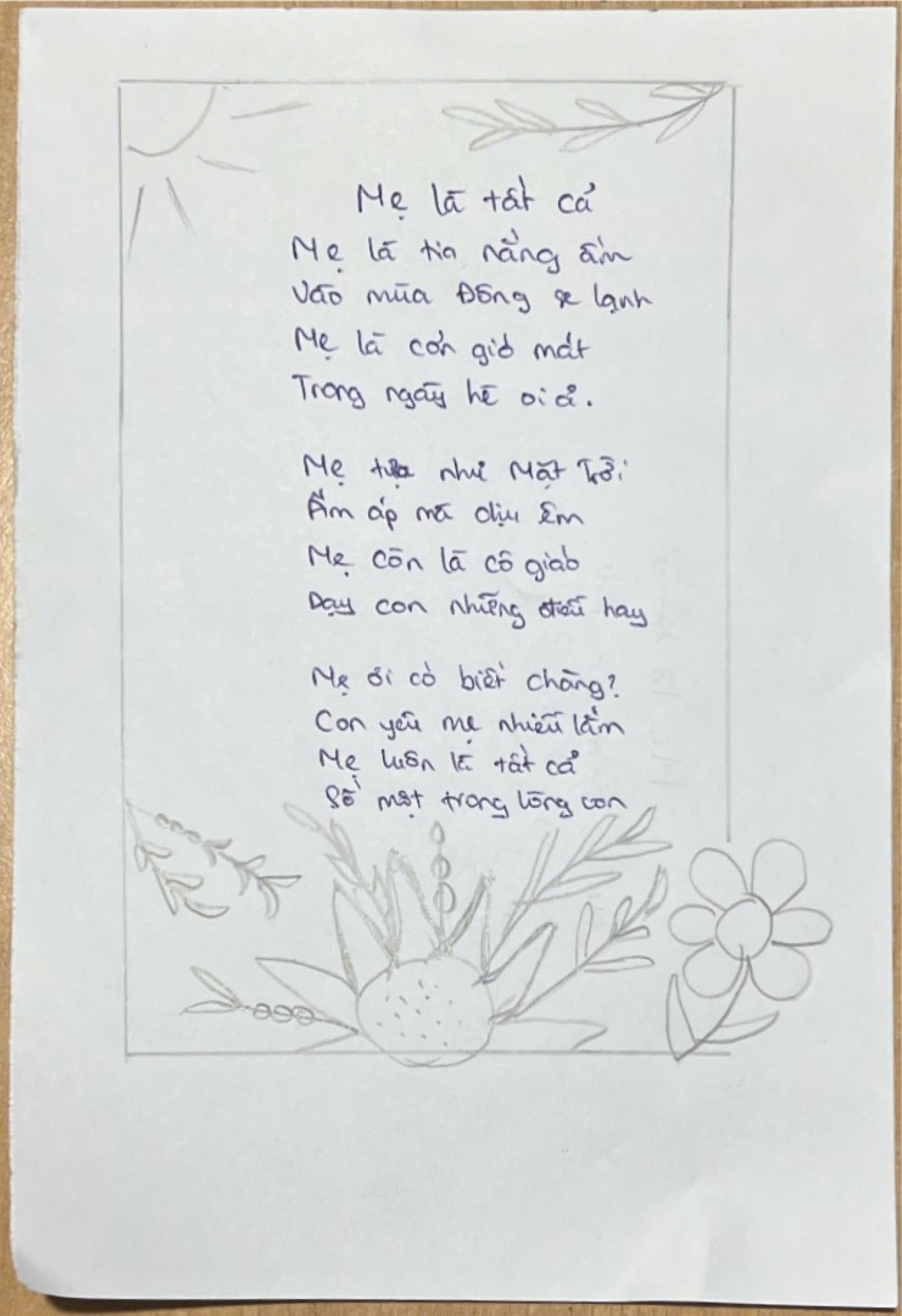 A piece of paper with writing on it

Description automatically generated