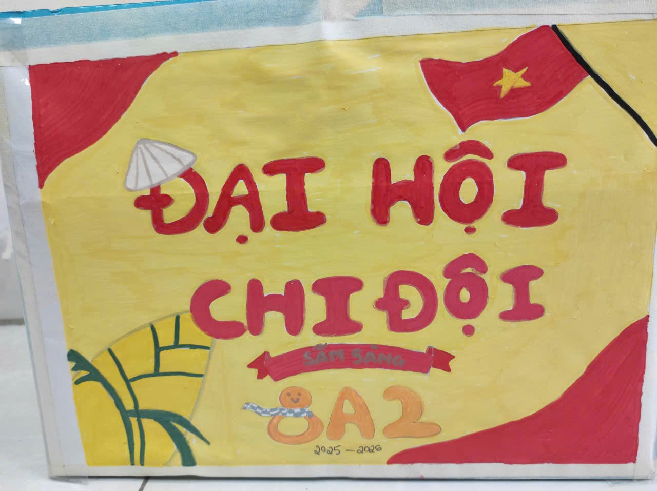 A yellow sign with red and white text

AI-generated content may be incorrect.