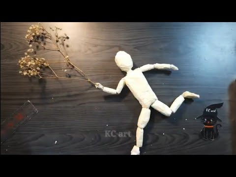 Hướng dẫn làm nhân vật 3D từ dây thép | Mĩ thuật lớp 6 |KC art