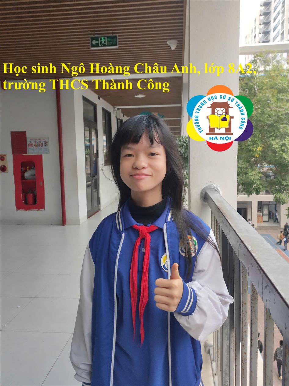 🏆🌟 Tỏa sáng trí tuệ học đường: Ngô Hoàng Châu Anh giành huy chương vàng toán học Quốc gia🌟🏆