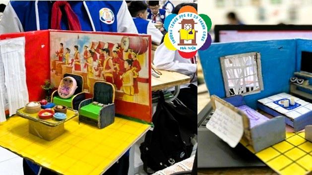 Tiết mĩ thuật đáng nhớ của lớp 8A7