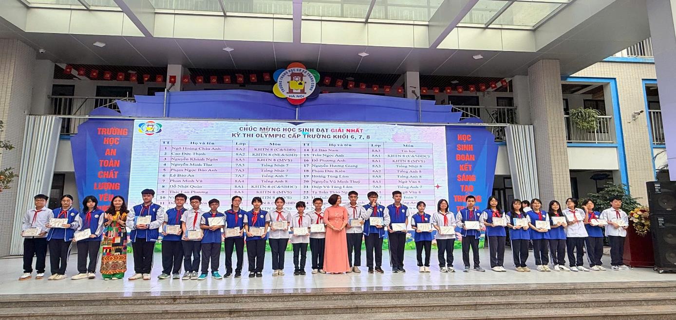 Tự hào những nỗ lực học tập của 7A7