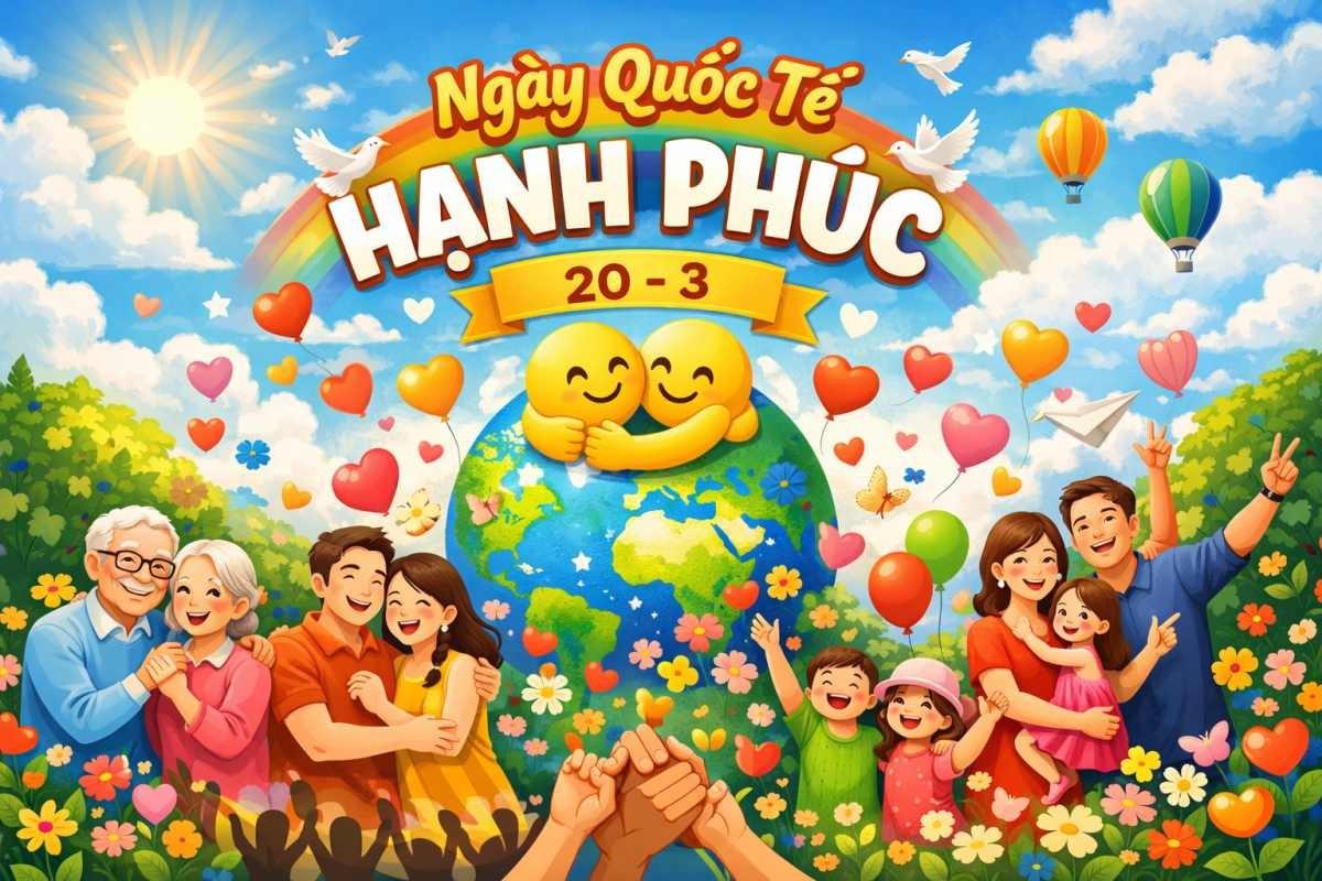 Nguồn gốc và ý nghĩa Ngày Quốc tế Hạnh phúc 20/3