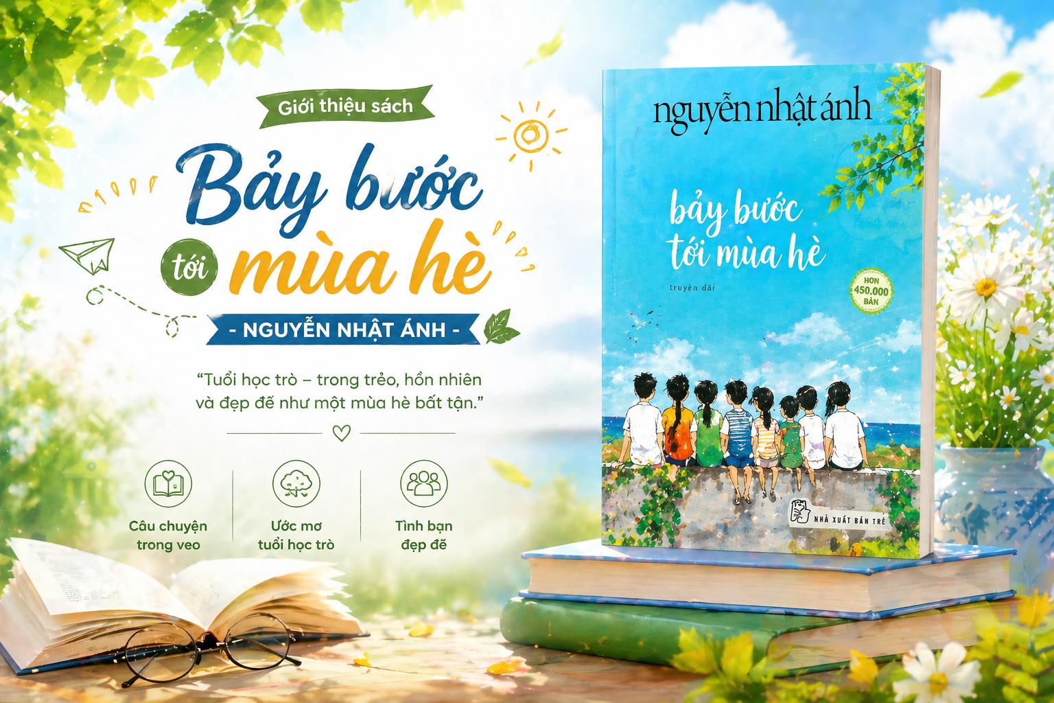 “7 bước tới mùa hè” – Hành trình trong veo của tuổi học trò