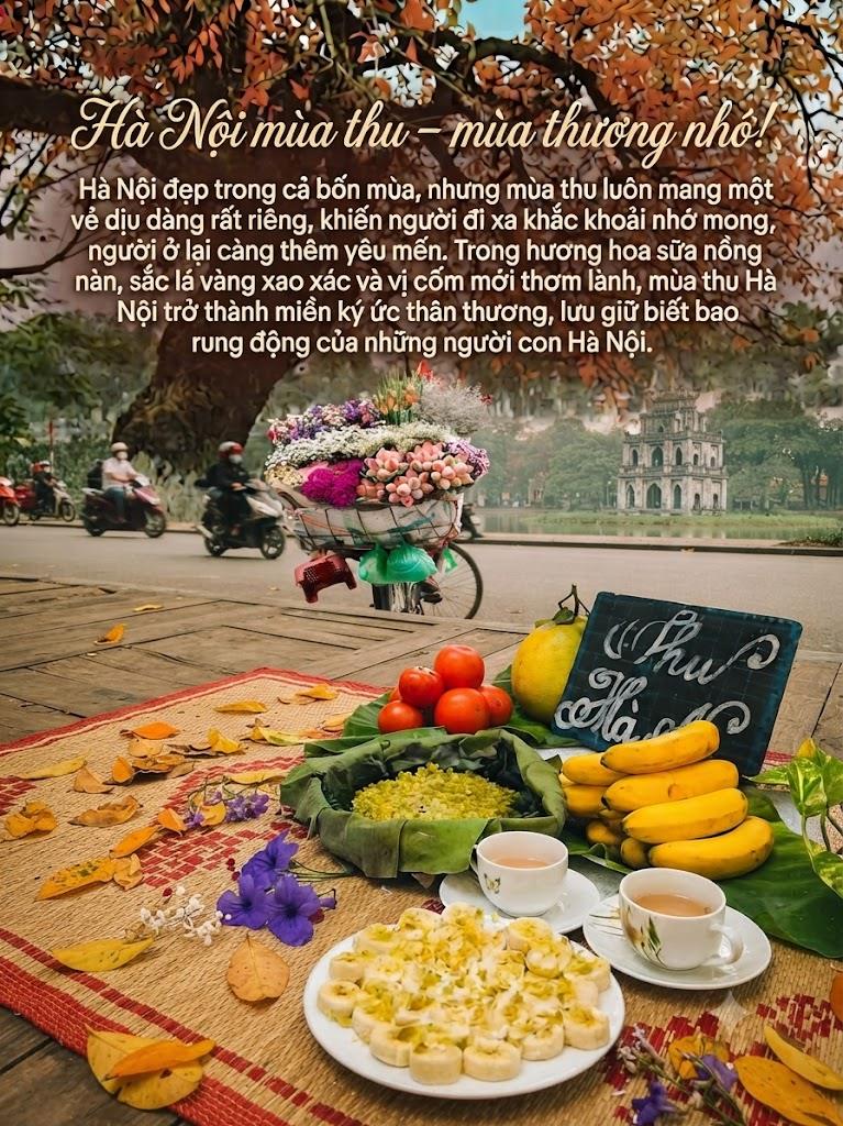 Hà Nội mùa thu – mùa thương nhớ!