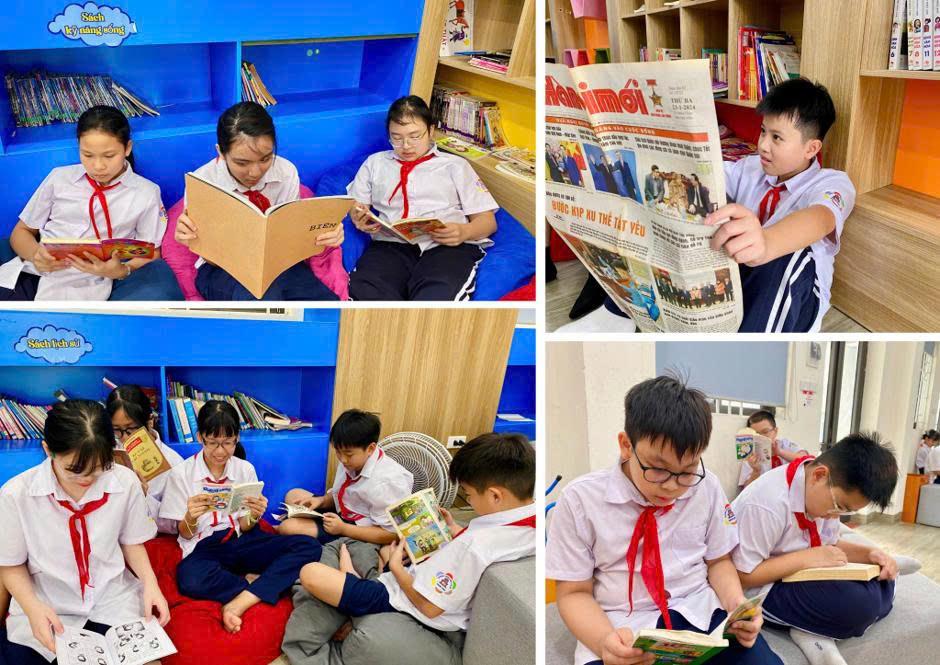 Cùng 6C6 bước vào thế giới của những trang sách mới!