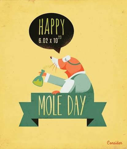 Happy Mole Day. IYKYK 🤓