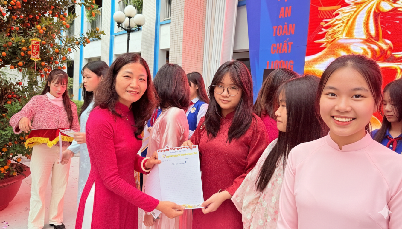 Ảnh có chứa người, trang phục, Mặt người, cười

Nội dung do AI tạo ra có thể không chính xác.